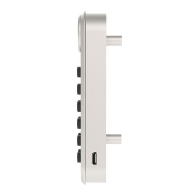Glass Door Electronic Keypad Locker Cabinet Lock with Code Password and USB Unlock Way