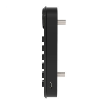 Glass Door Electronic Keypad Locker Cabinet Lock with Code Password and USB Unlock Way
