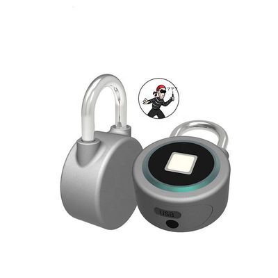 USB Interface Power Supply Cabinet Digital Padlock with App Smart Lock FB50 Pad Lock Fingerprint