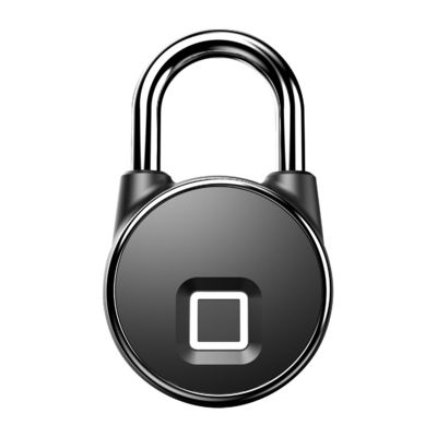 Garage Zinc Alloy Security Smart Lock with USB Interface and Fingerprint Recognition