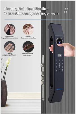 Hotel Smart Door Lock with Face Recognition and APP Control Powered by 4200mA Battery