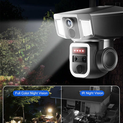 4MP Wireless Solar Wifi Security Camera with Waterproof Design and H.265 Video Encoding