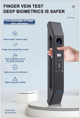 Hotel Door Lock with 3D Face Recognition Remote Unlock and APP Control Full Automatic