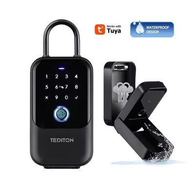 Multi Function Smart Key Box App Unlock Ways for Outdoor Glass Door Security Solution