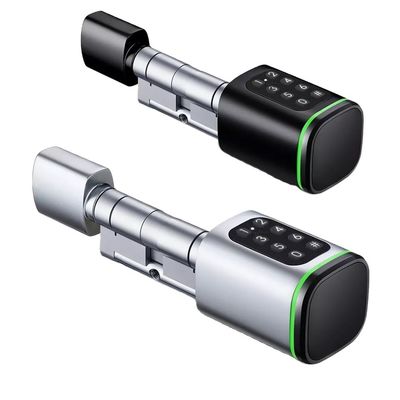 Easily Installed Silver Outdoor Smart Bluetooth Cabinet Lock with TUYA Fingerprint Key
