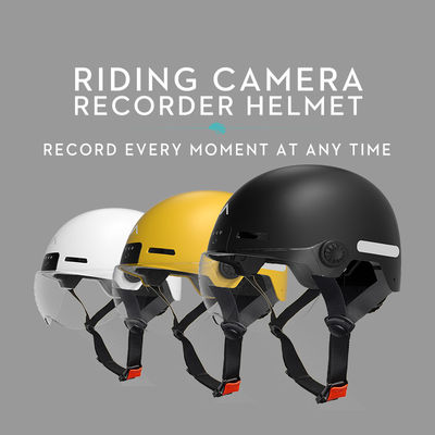 Smart Cycling Helmet with 8-Hour Recording Camera Good and ABS Shell EPS Inner Liner