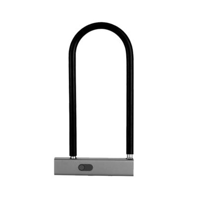 Fingerprint Smart U Lock for Bicycle Bike Motorcycle Glass Door Heavy Duty Zinc Alloy