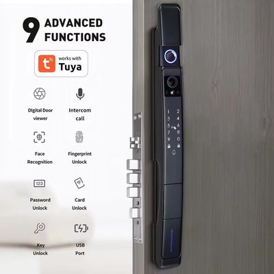 Secure Your Home with TUYA Smart Door Lock 3D Face Recognition and Memory Card Storage