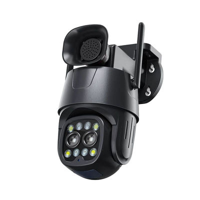 1080P Dual Lens Network Camera with 8X Optical Zoom and 360° All-Round Protection