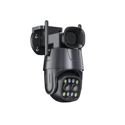 1080P Dual Lens Network Camera with 8X Optical Zoom and 360° All-Round Protection