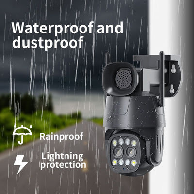 1080P Dual Lens Network Camera with 8X Optical Zoom and 360° All-Round Protection