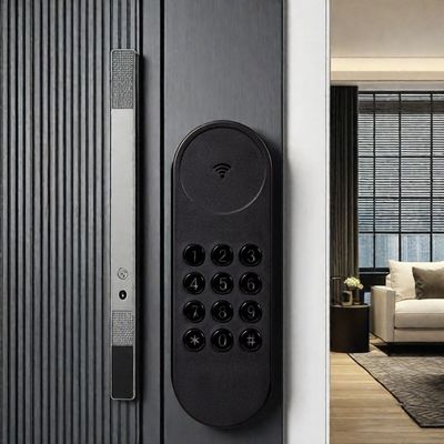 Home Hotel Office Apartments WiFi Remote Unlock Smart Cylinder Door Lock for Glass Doors