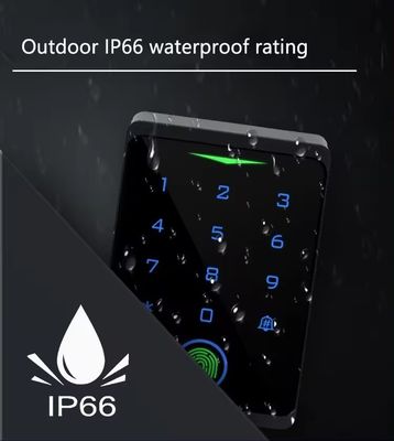 Advanced Outdoor Access Control System with Fingerprint Reader and Doorbell Function
