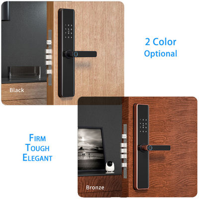 Tuya Electronic Smart Door Lock with Blue-tooth Network Cloud Data Storage Option