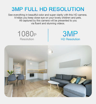 360 Degree HD Surveillance PTZ Security Wifi Cctv Network Camera for Smart Light Bulb