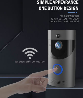 1080P Resolution Wifi Network Wireless Camera Intercom Smart Tuya Doorbell for Wood Glass
