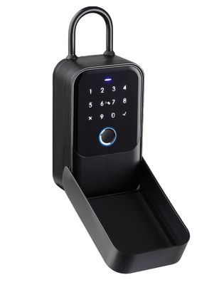 Fingerprint Reader WiFi Connectivity Deadbolt for Home Hotel Apartments Office Black