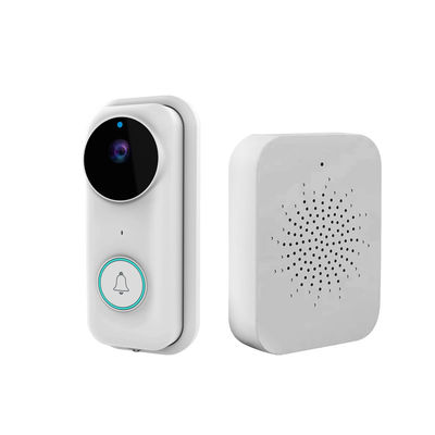 Easy Install White Wifi 1080P Video Door Phone Intercom System Easy to Install