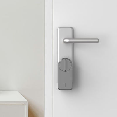 Grey Tuya Ttlock App Automatic Digital Rfid Card Euro Cylinder Lock Electronic Smart Door Lock in Grey