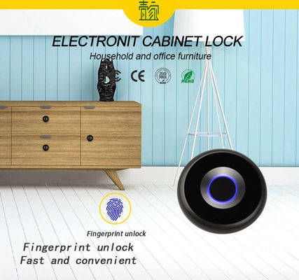 Smart Lock Keyless Box Furniture Drawer Desk Electronic Fingerprint Unlock for Office