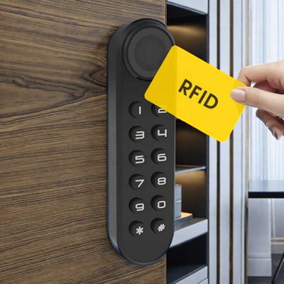 Glass Door Smart Cabinet Lock with Blue Tooth Network and Rfid Electronic Keyless