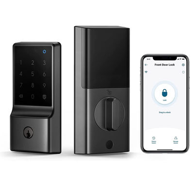 Smart Door Lock with Modern Minimalist Style and Memory Card Data Storage Option