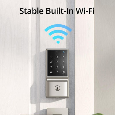 Smart Door Lock with Modern Minimalist Style and Memory Card Data Storage Option