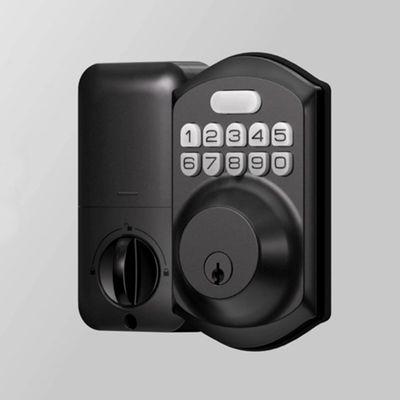 Competitive Home Tuya Electric Fingerprint Keyless Door Handle Smartlife Lock Door Set