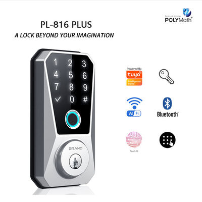Secure Your Home with Polymath Wifi Smart Deadbolt Door Lock -25-60C Work Temperature