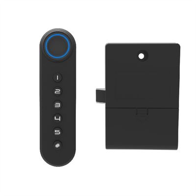 Office Drawer Lock Numeric Keypad Smart Cabinet Lock with Fingerprint Bluetooth Network