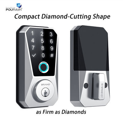 POLYMATH Zinc Alloy Smart Lock The Ultimate Solution for Your Home Security Needs