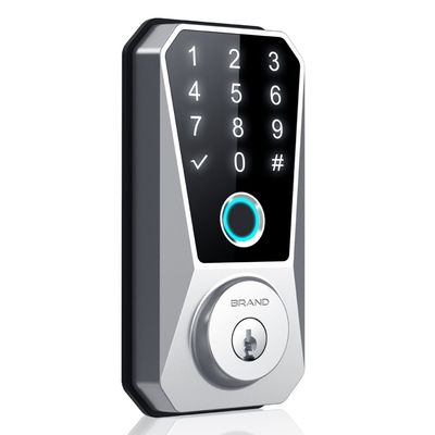 Easy Installation Zinc Alloy European Fingerprint Digital Lock for Home Security