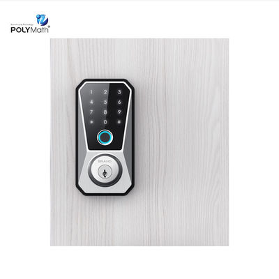 Secure Wood Door Fingerprint Lock with Numeric Keyboard and Fingerprint Recognition