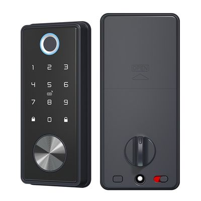 POLYMATH TT App Cylinder Smart Front Door Lock for Wood Door Code APP Fingerprint Unlock Method