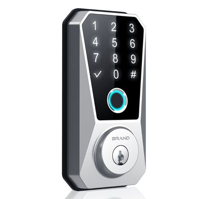Unlock Method Card Code Key Fingerprint Hottest WiFi-Connected Door Lock for Apartments