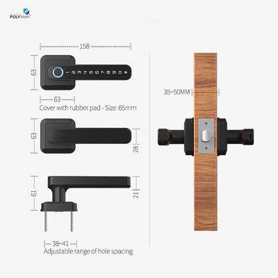 Electronica Gate App Unlock Method Memory Card Data Storage Options Fingerprint Lock