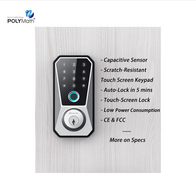 Blue Tooth Network Steel Door Smart Lock with Waterproof Design and Safety Protection