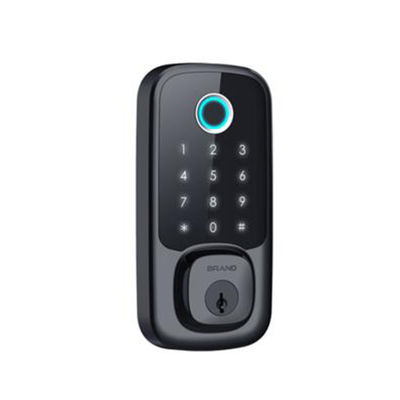 Outdoor Fingerprint Door Lock with Smart Security Key and Memory Card Functionality
