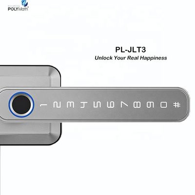 Stylish Zinc Alloy Fingerprint Door Lock with Tuya Wifi App Unlock Method Fingerprint