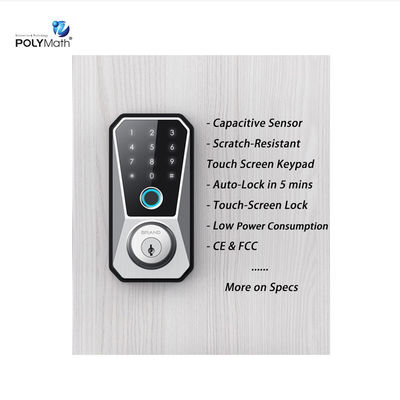 Stainless Steel Door Smart Deadbolt Lock Wifi Digital Front Keyless for Home Tuya App