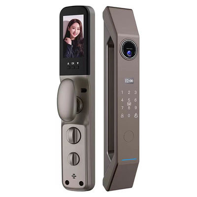 Cloud Data Storage Keyless Entry Smart Door Lock for Wooden and Stainless Steel Doors