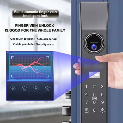 Cloud Data Storage Keyless Entry Smart Door Lock for Wooden and Stainless Steel Doors