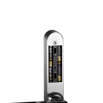 Waterproof Stainless Steel Biometric Fingerprint Glass Door Lock for Sliding Doors