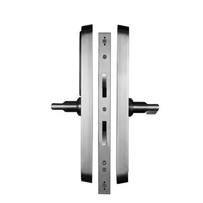 Waterproof Stainless Steel Biometric Fingerprint Glass Door Lock for Sliding Doors