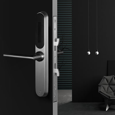 Waterproof Stainless Steel Biometric Fingerprint Glass Door Lock for Sliding Doors