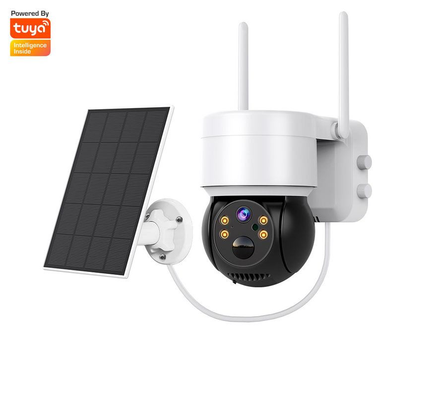 2MP 1080p CMOS Sensor Solar Panel Powered Wifi IP Camera for Outdoor Night Vision