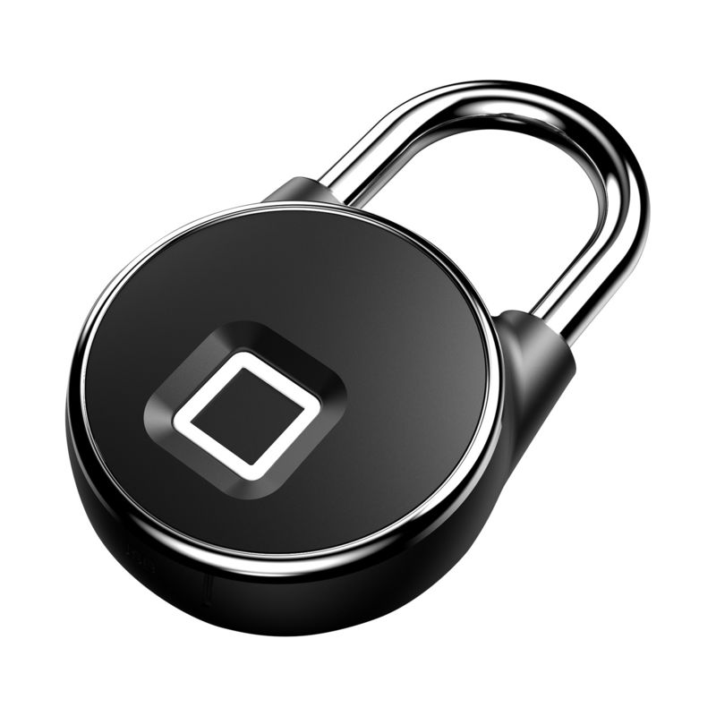 Smart App Fingerprint Zinc Alloy Padlock for Waterproof Door and Garage Security