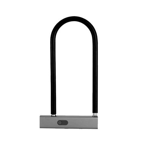 Fingerprint Smart U Lock for Bicycle Bike Motorcycle Glass Door Heavy Duty Zinc Alloy