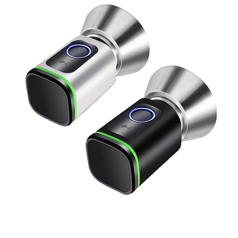 Type-C Power Supply Smart Fingerprint Cylinder Door Lock Waterproof and Euro Standard