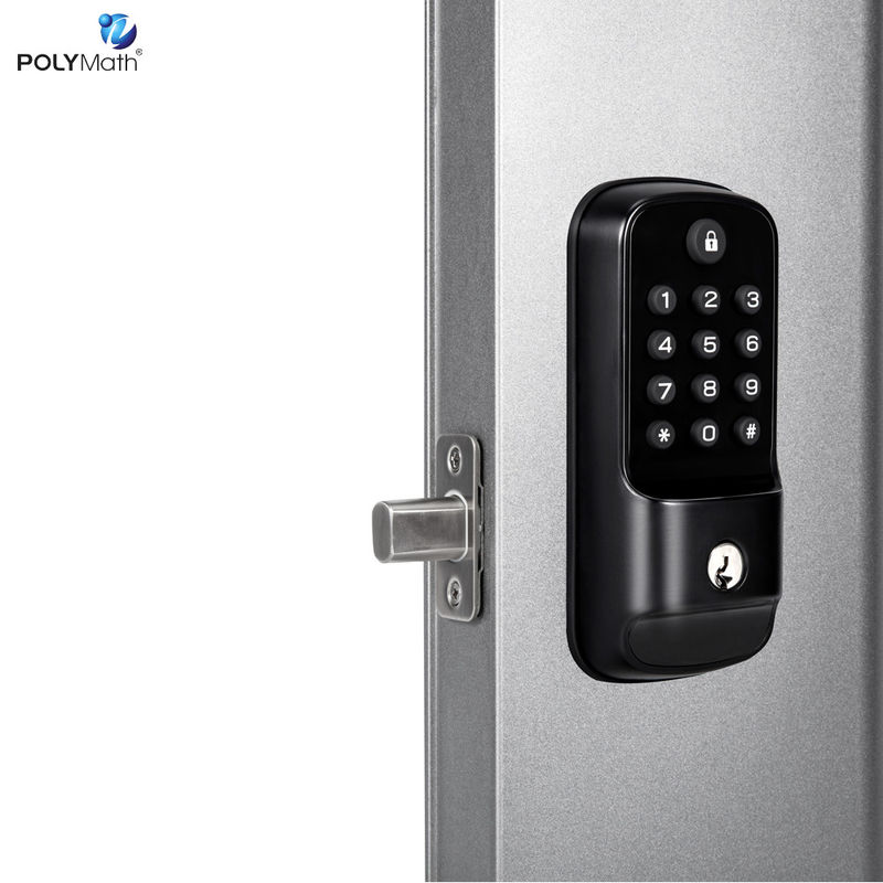 Alloy Aluminum Modern American Fingerprint Phone App Control Security Door Smart Door Lock
